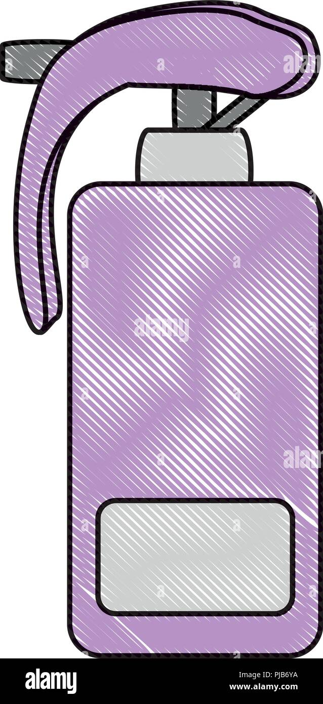 spray bottle icon over white background, vector illustration Stock ...