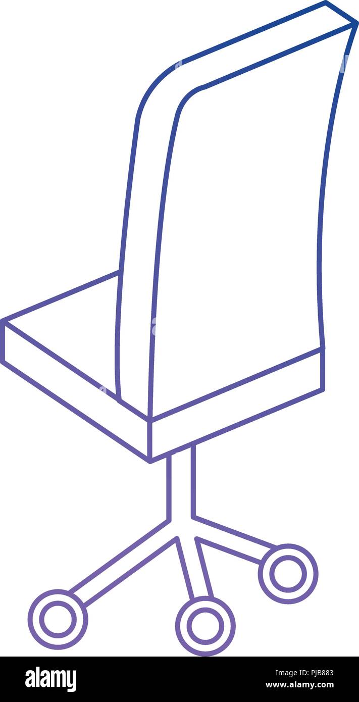office chair isolated icon vector illustration design Stock Vector ...