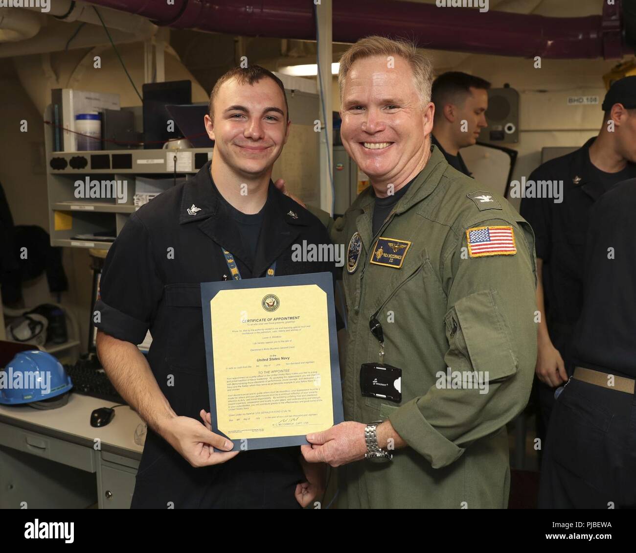 NORFOLK, Va. (July 10, 2018) Electrician’s Mate (Nuclear) 2nd Class