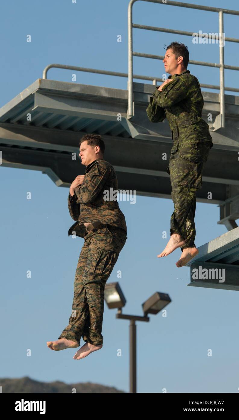MARINE CORPS BASE CAMP PENDLETON, Calif. (July 6, 2018) A U.S. Marine