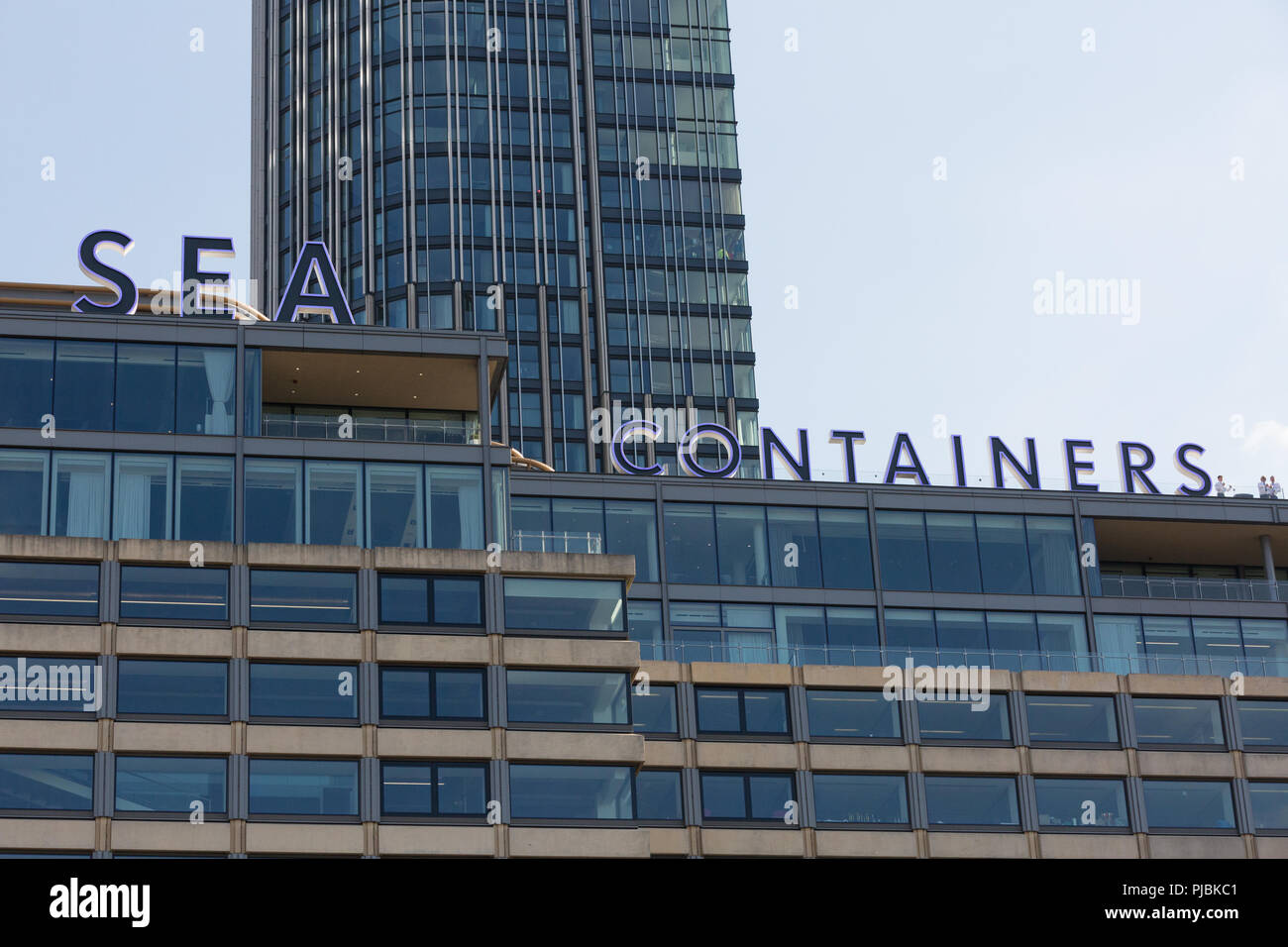 The Mondrian Hotel, Sea Containers Building Stock Photo - Alamy