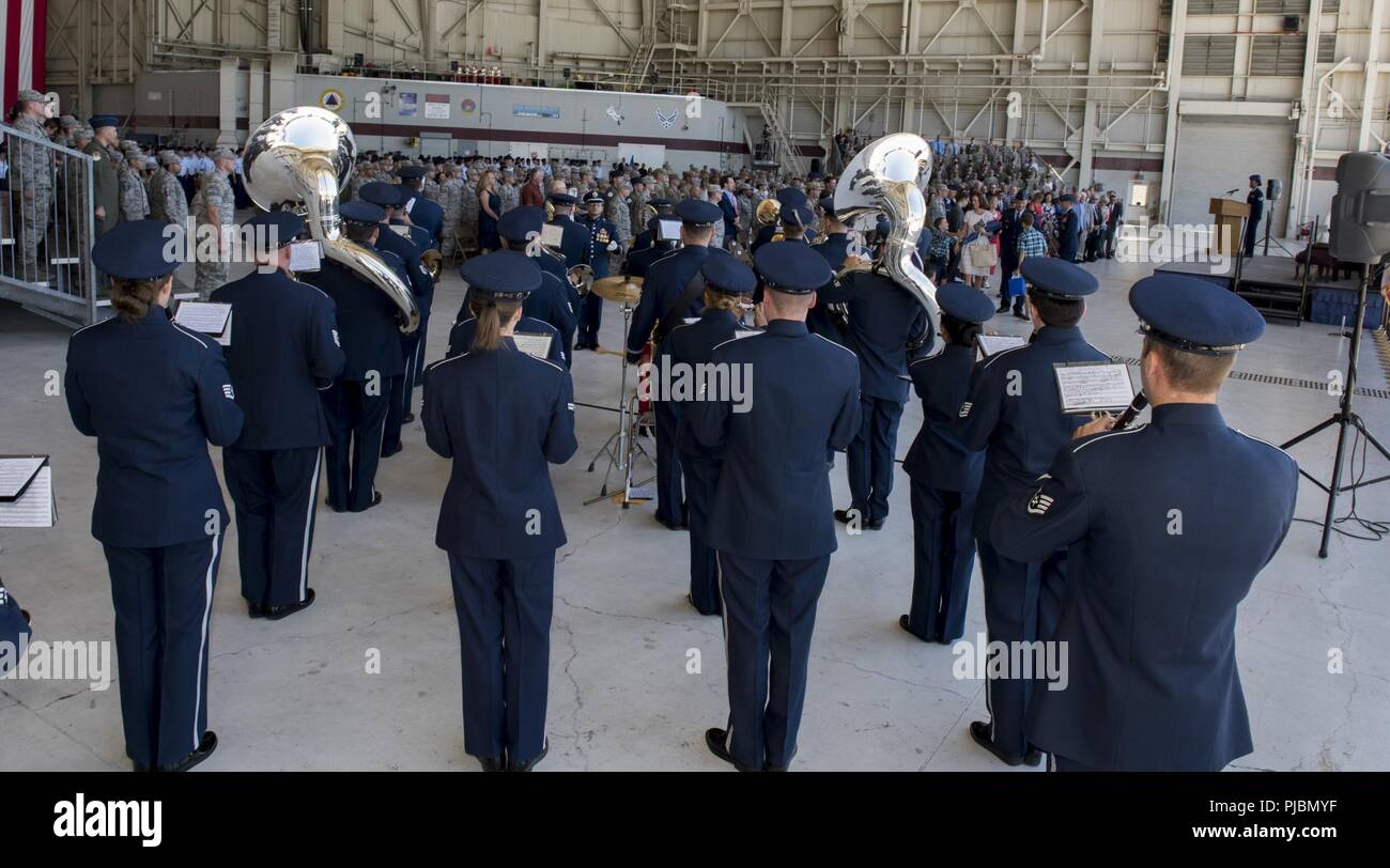 The United States Air Force Band of the Golden West perform during the ...