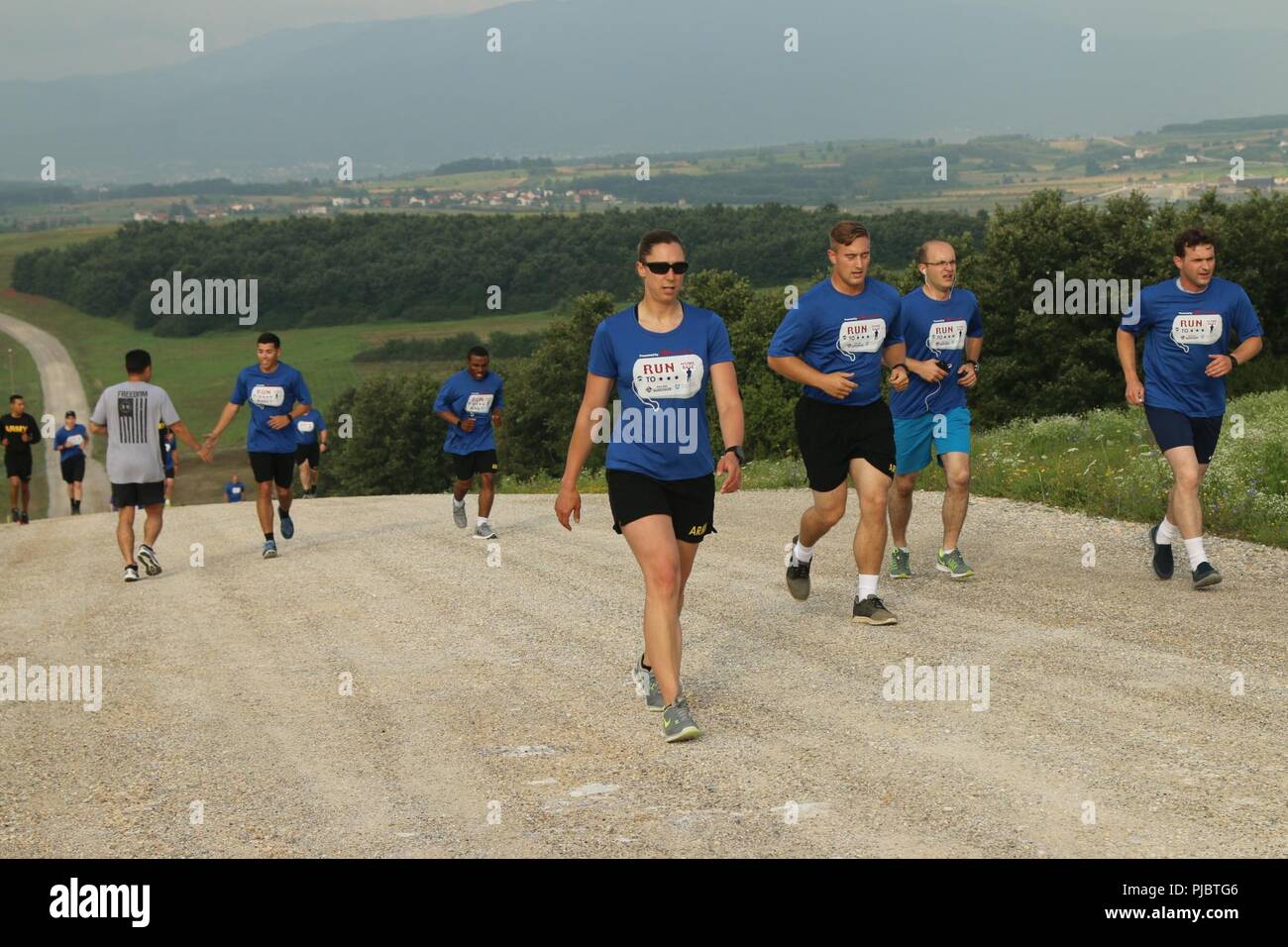 CAMP BONDSTEEL, Kosovo - CAMP BONDSTEEL, Kosovo – Multi-National Battle  Group-East conducted a shadow Run to Home Base 5K, hosted by Soldiers of  the Southern Command Post of the Massachusetts National Guard,