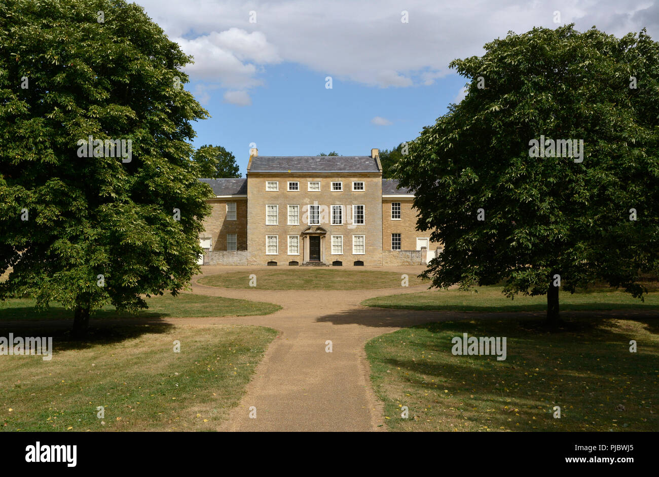 View of Great Linford Manor, Buckinghamshire Stock Photo Alamy