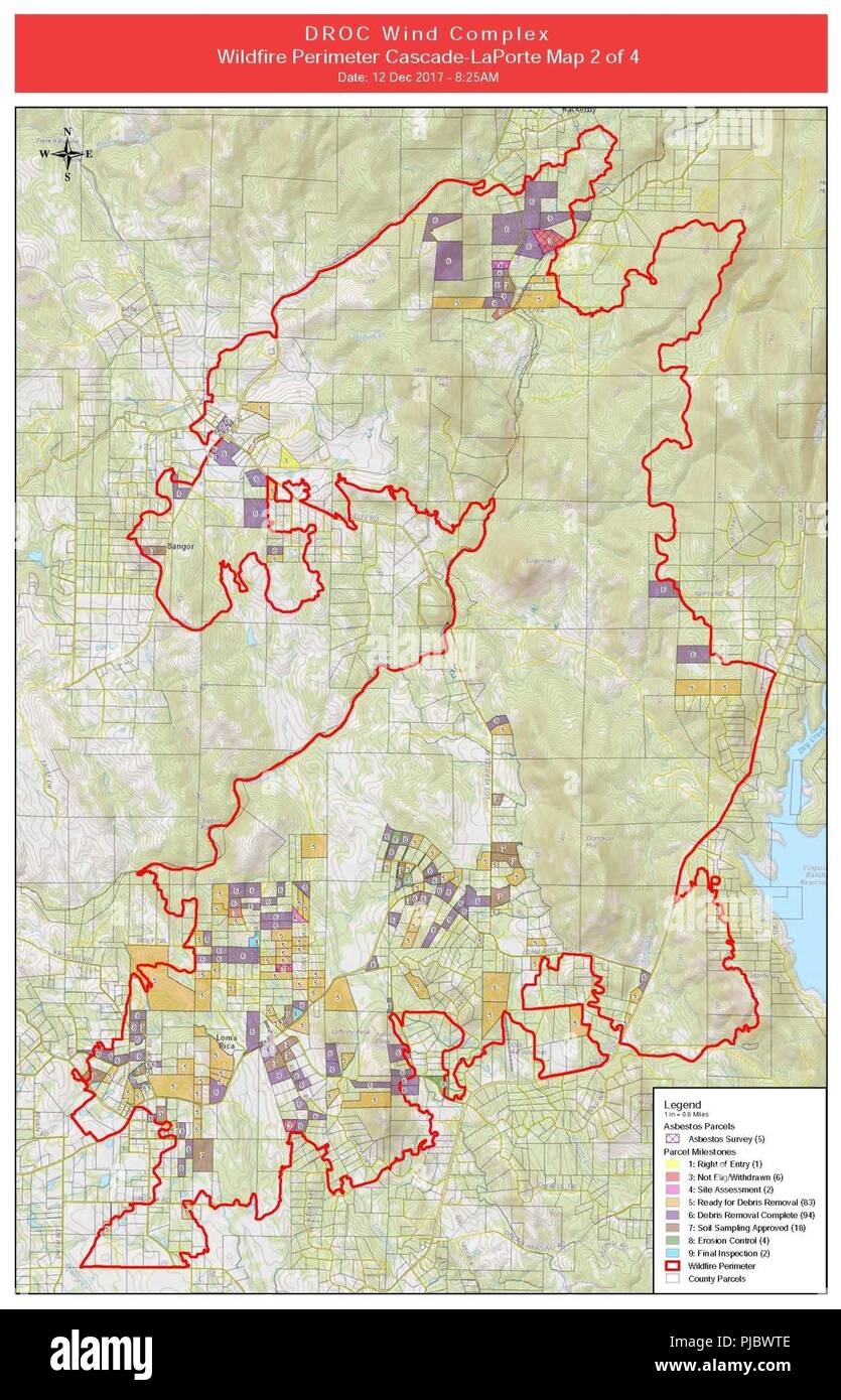 Sample of Mission Status Map Stock Photo - Alamy