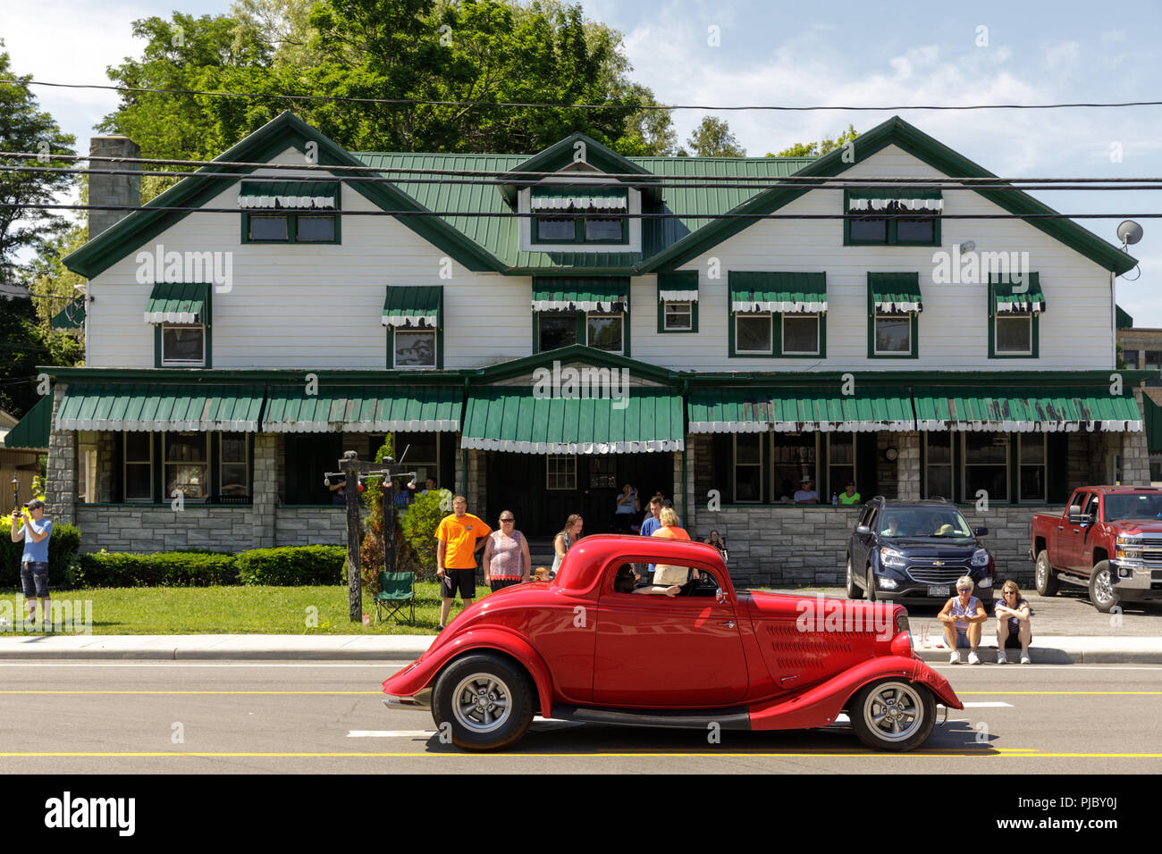 Fourth of July parade, Sharon Springs, New York Stock Photo Alamy