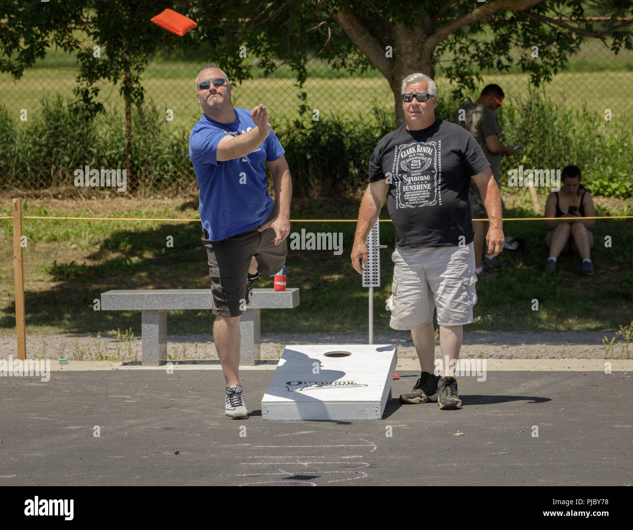 Cornhole hires stock photography and images Alamy