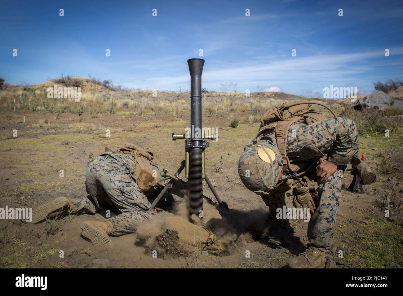 The Collateral Damage Of Testing >> Pohakuloa Training Area Hawaii July 16 2018 U S Marines With The Collateral Damage Of Testing >> Pohakuloa Training Area Hawaii July 16 2018 U S Marines With