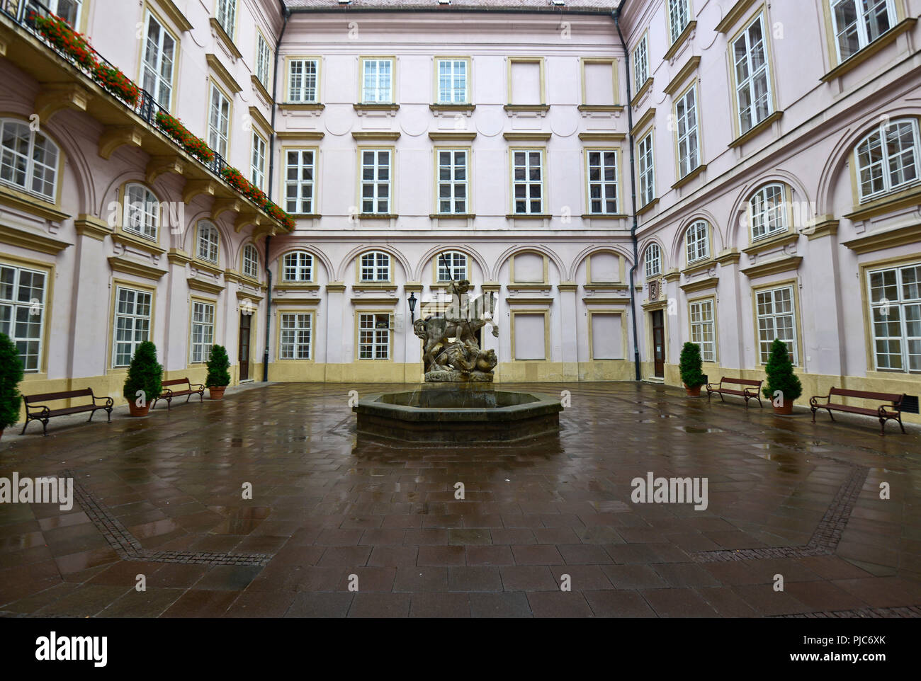 Primate's Palace, Bratislava, Slovakia Stock Photo