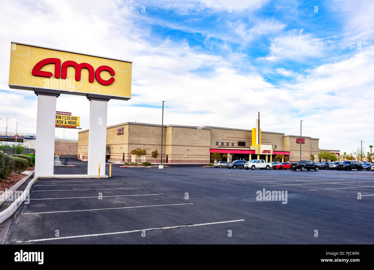 Amc Movie Theater On Rainbow Blvd In Las Vegas Nevada Stock Photo - Alamy