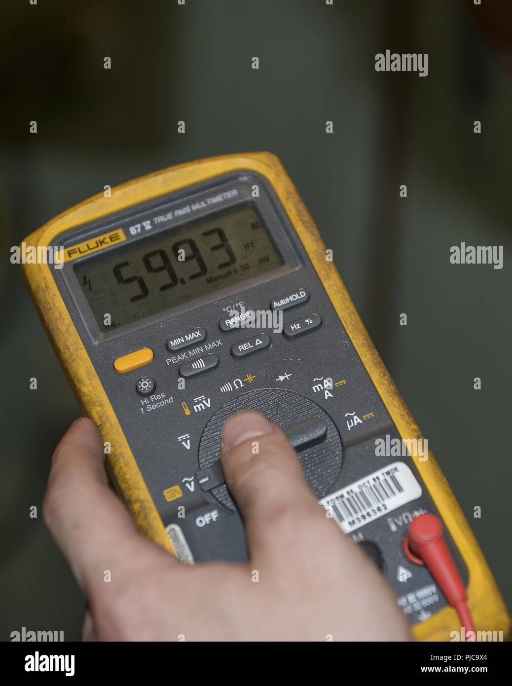 A member 91st Missile Maintenance Squadron facilities maintenance