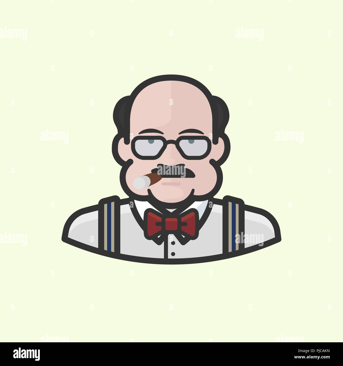 Featured image of post The Best 24 Bald Cartoon Characters With Glasses And Beard