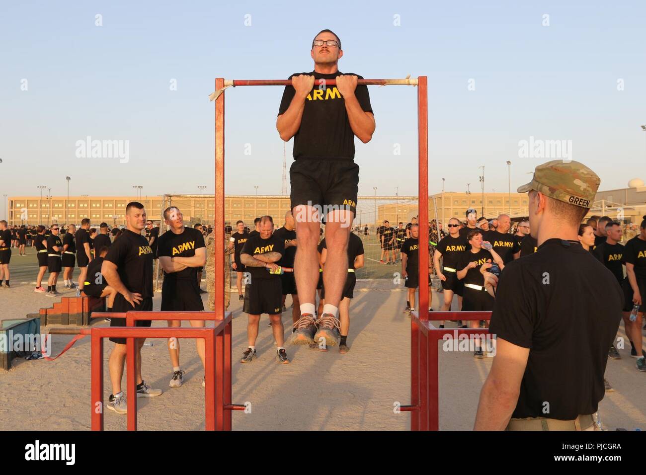 CAMP ARIFJAN, Kuwait Cpt. Rhyan Kleiner, Headquarter and Headquarters