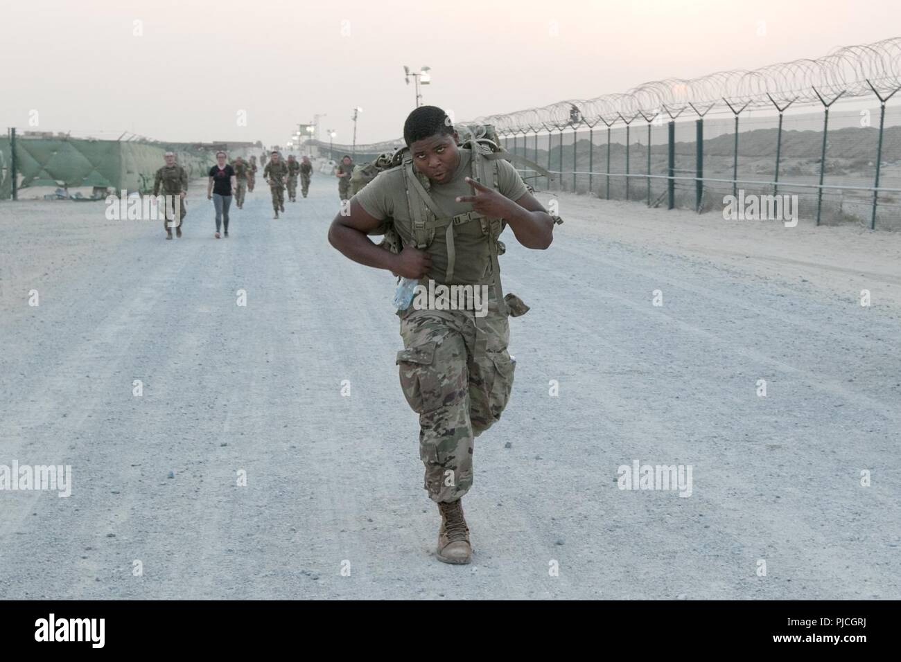 Gafpb Ruck Distance Kuwait air force sign hi-res stock photography and images - Alamy