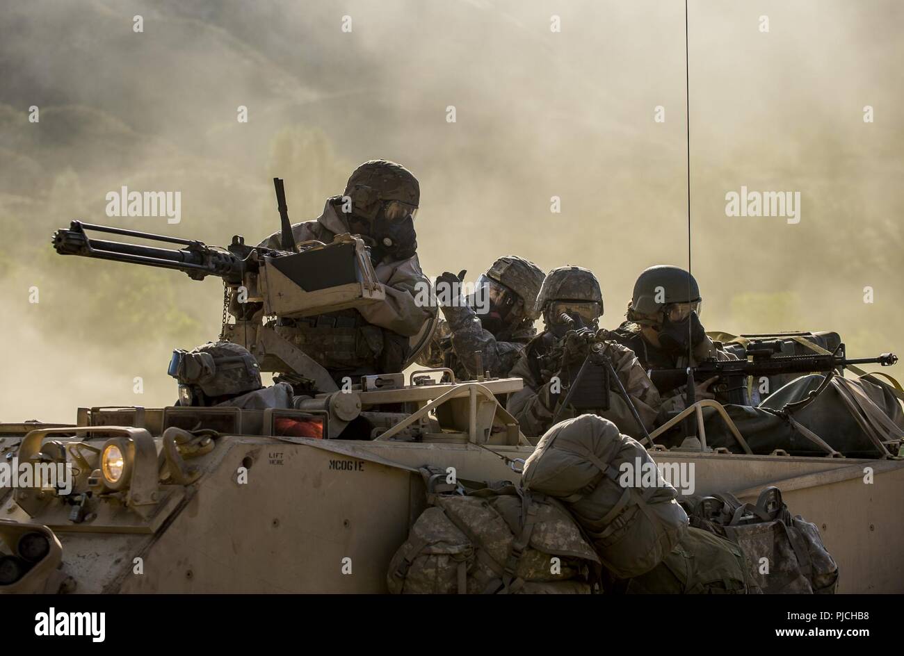 A U.S. Army Reserve combat engineer Soldier from the 374th Engineer