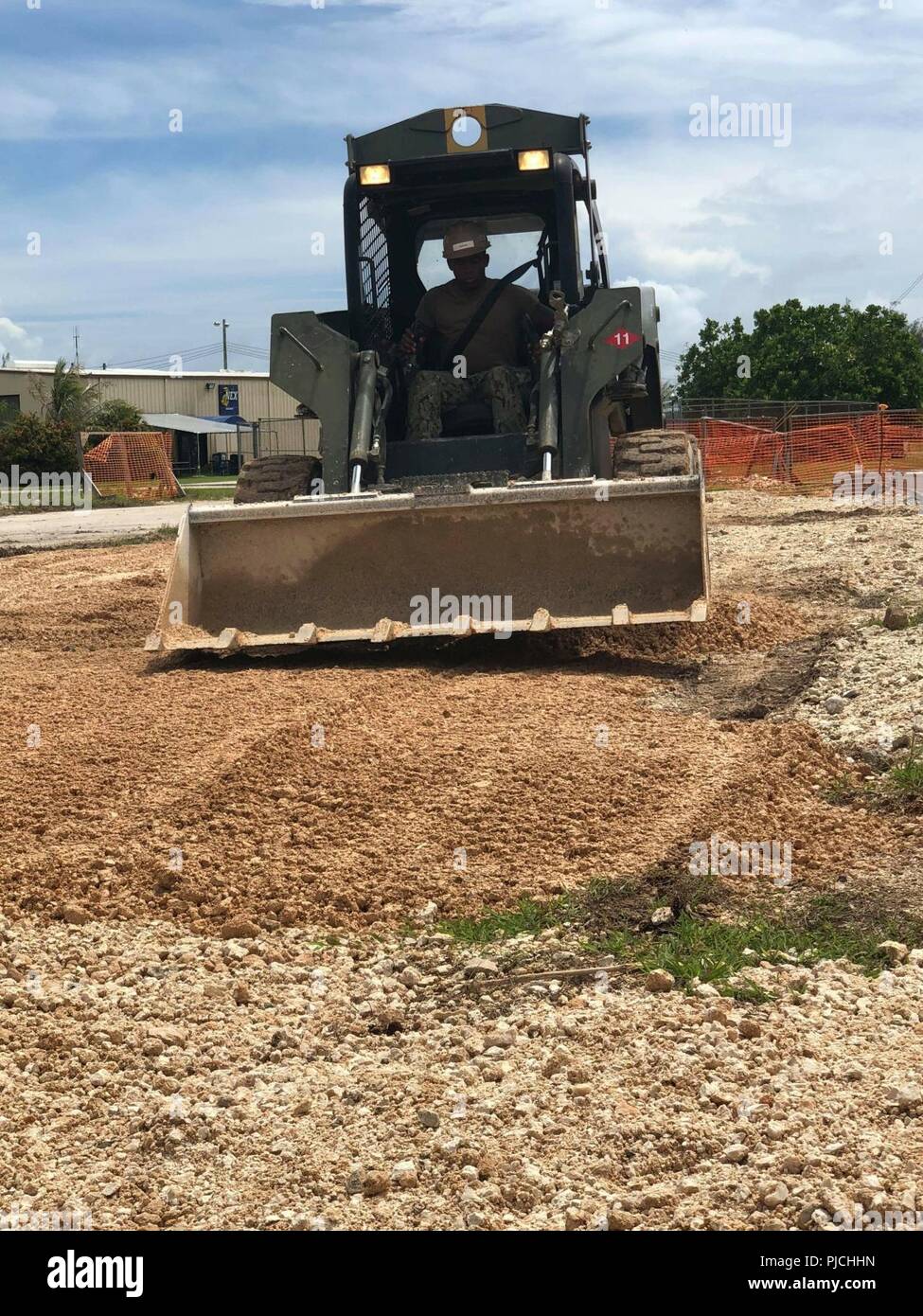 POLARIS POINT, Guam (July 19th, 2018) Equipment Operator