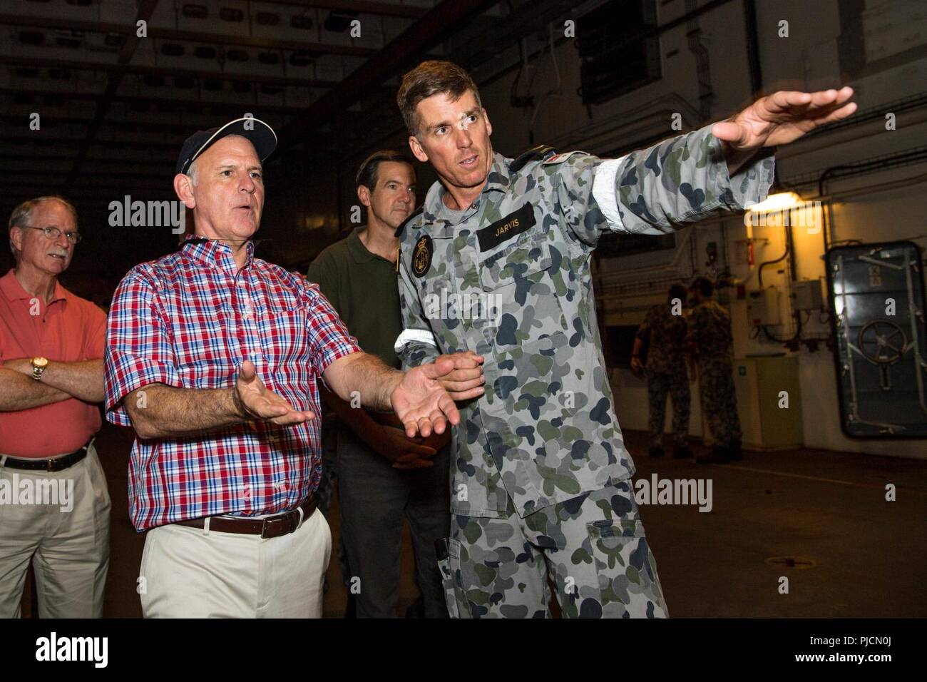 PACIFIC OCEAN (July 20, 2018) Royal Australian Navy Petty Officer 1st