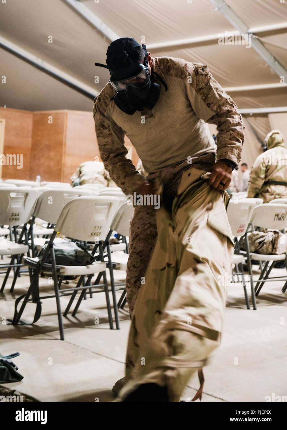 UNDISCLOSED LOCATION, MIDDLE EAST-A U.S. Marine with the Special ...