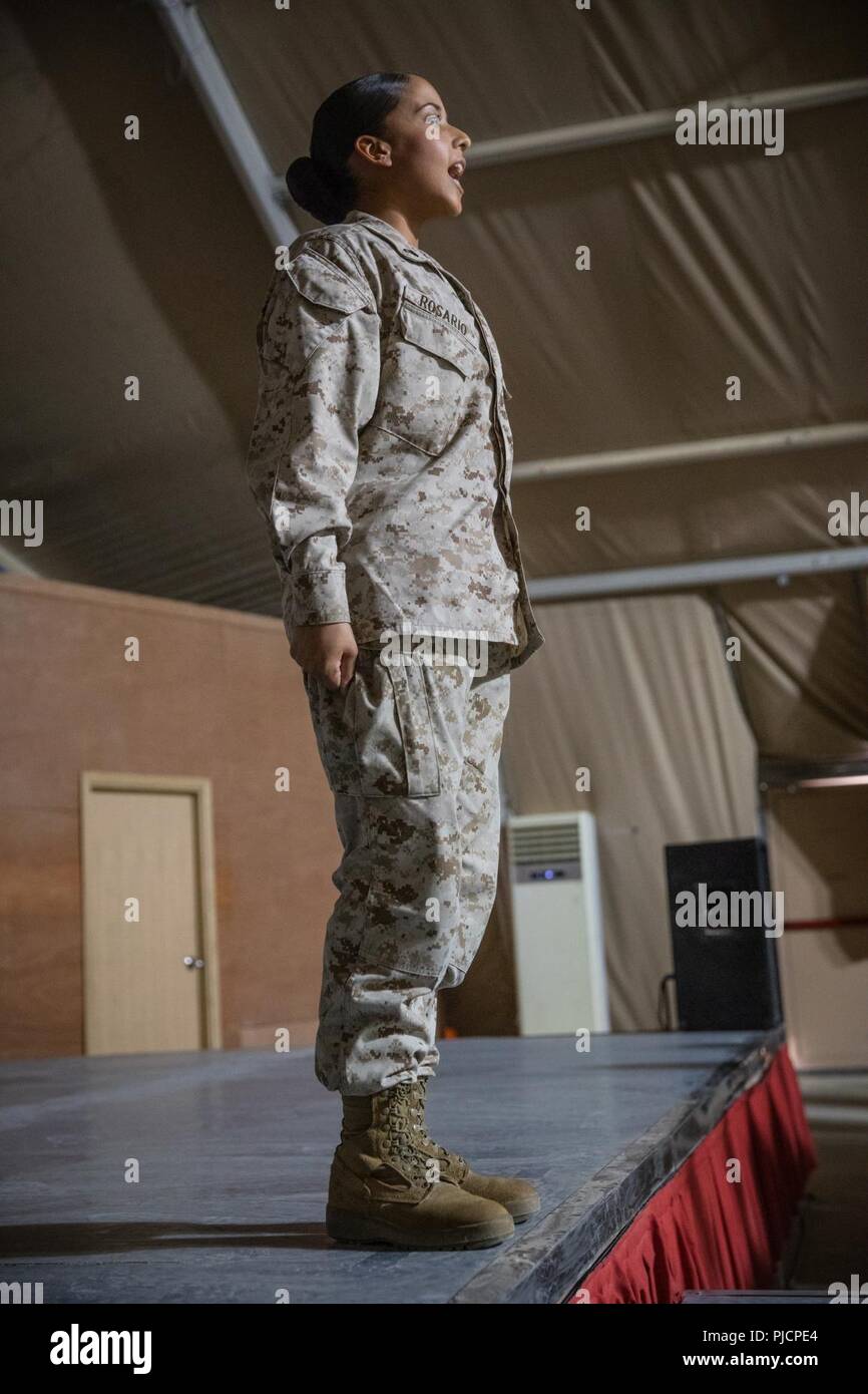 UNDISCLOSED LOCATION, MIDDLE EAST The GungHo Award recipient of