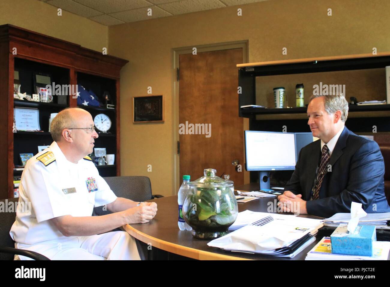 Rear Adm. Mark Bipes, deputy commander, Navy Medicine West, and deputy