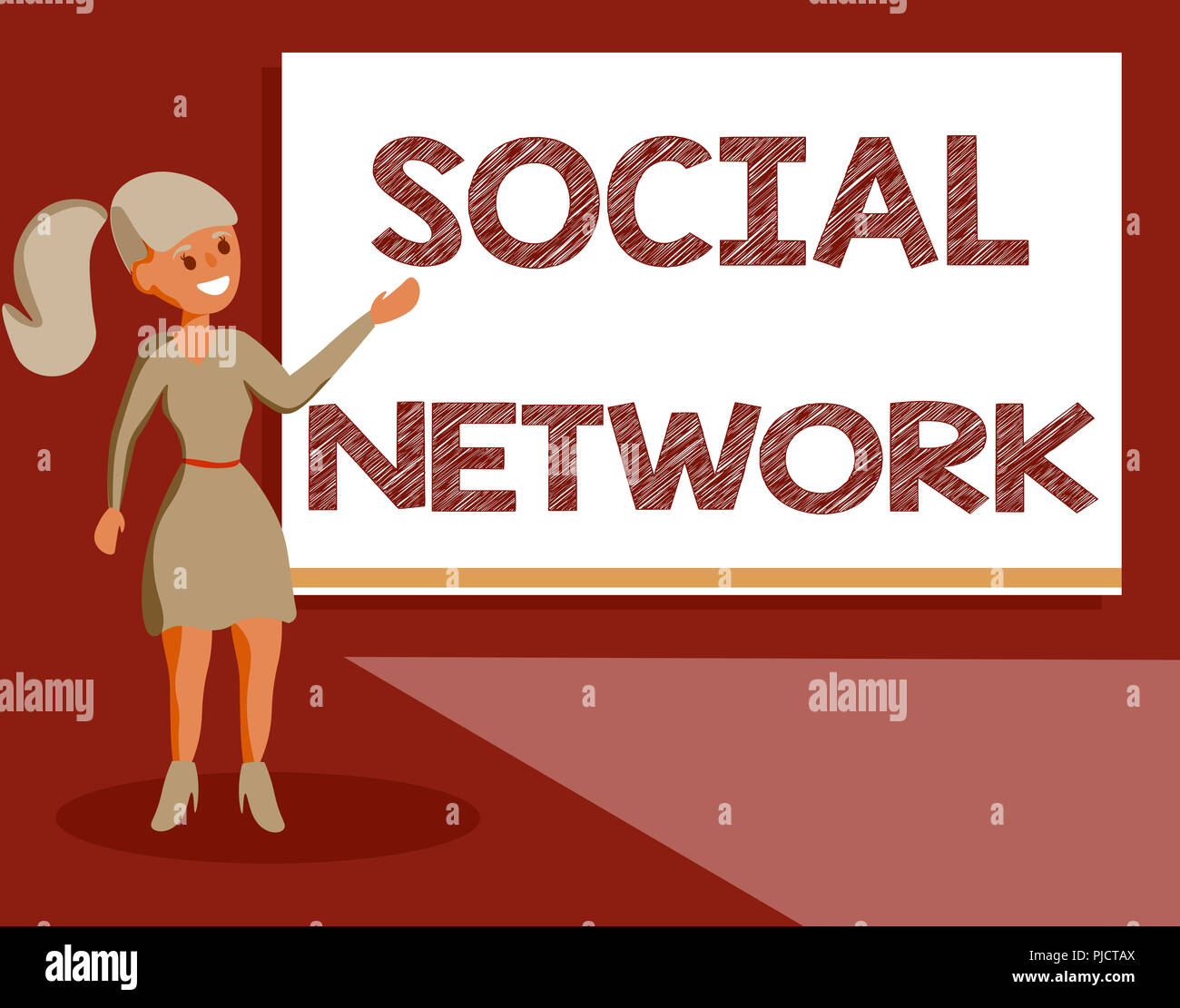 Handwriting Text Social Network Concept Meaning Interactions Sharing 