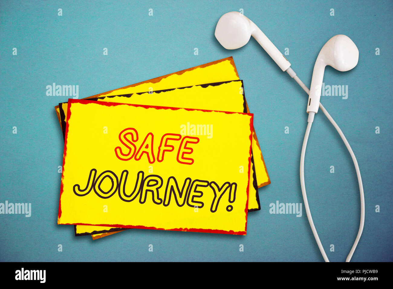 word writing text safe journey business concept for blessing bid bid word