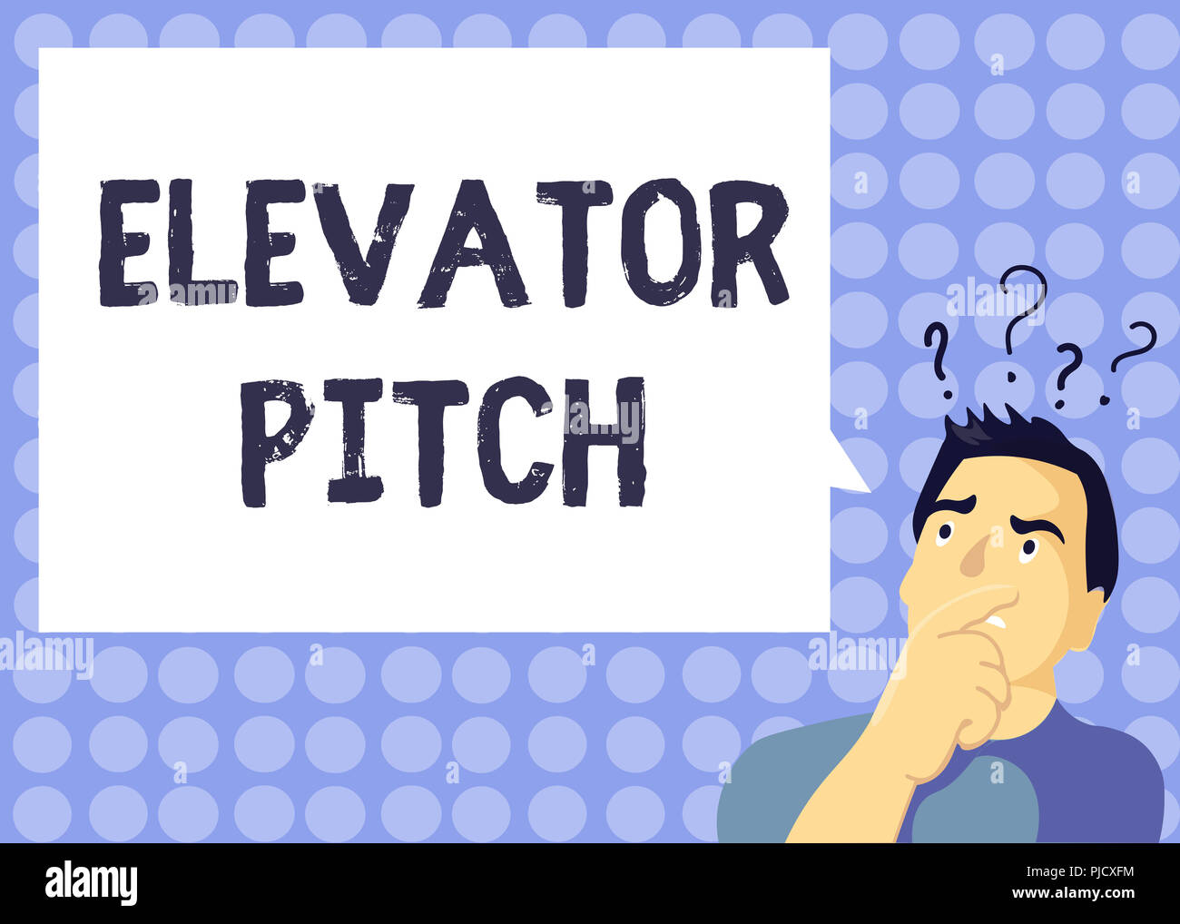 Handwriting text writing Elevator Pitch. Concept meaning A ...
