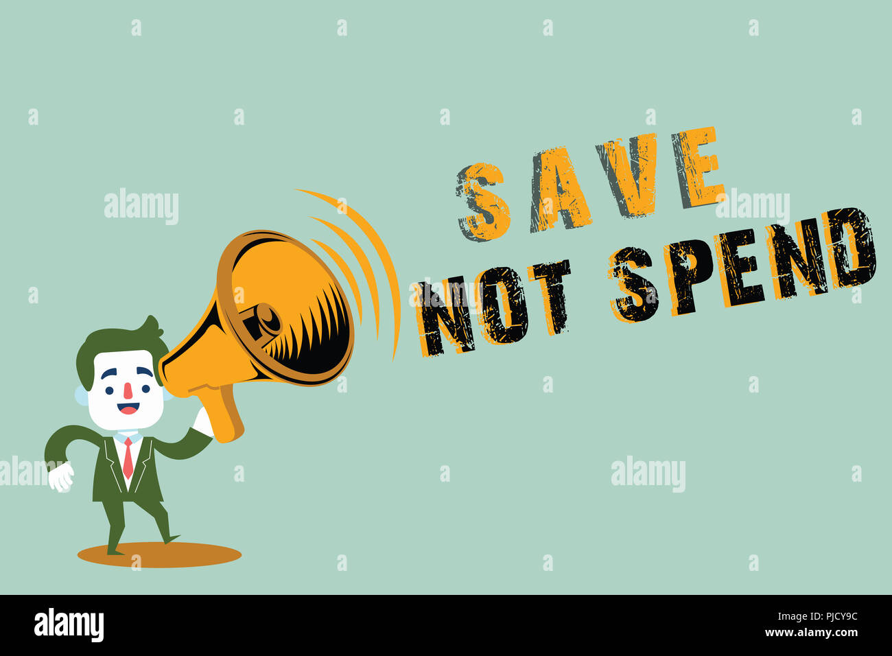 Handwriting Text Writing Save Not Spend Concept Meaning Keeping Money For Investment Instead Of Buying Not Needed Stock Photo Alamy