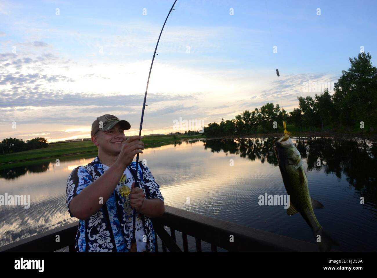 Airman John Ennis, a 28th Bomb Wing Public Affairs broadcast journalist