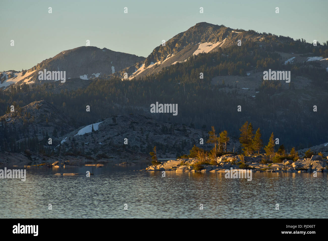 Warm sunrise in the mountains hi-res stock photography and images - Alamy