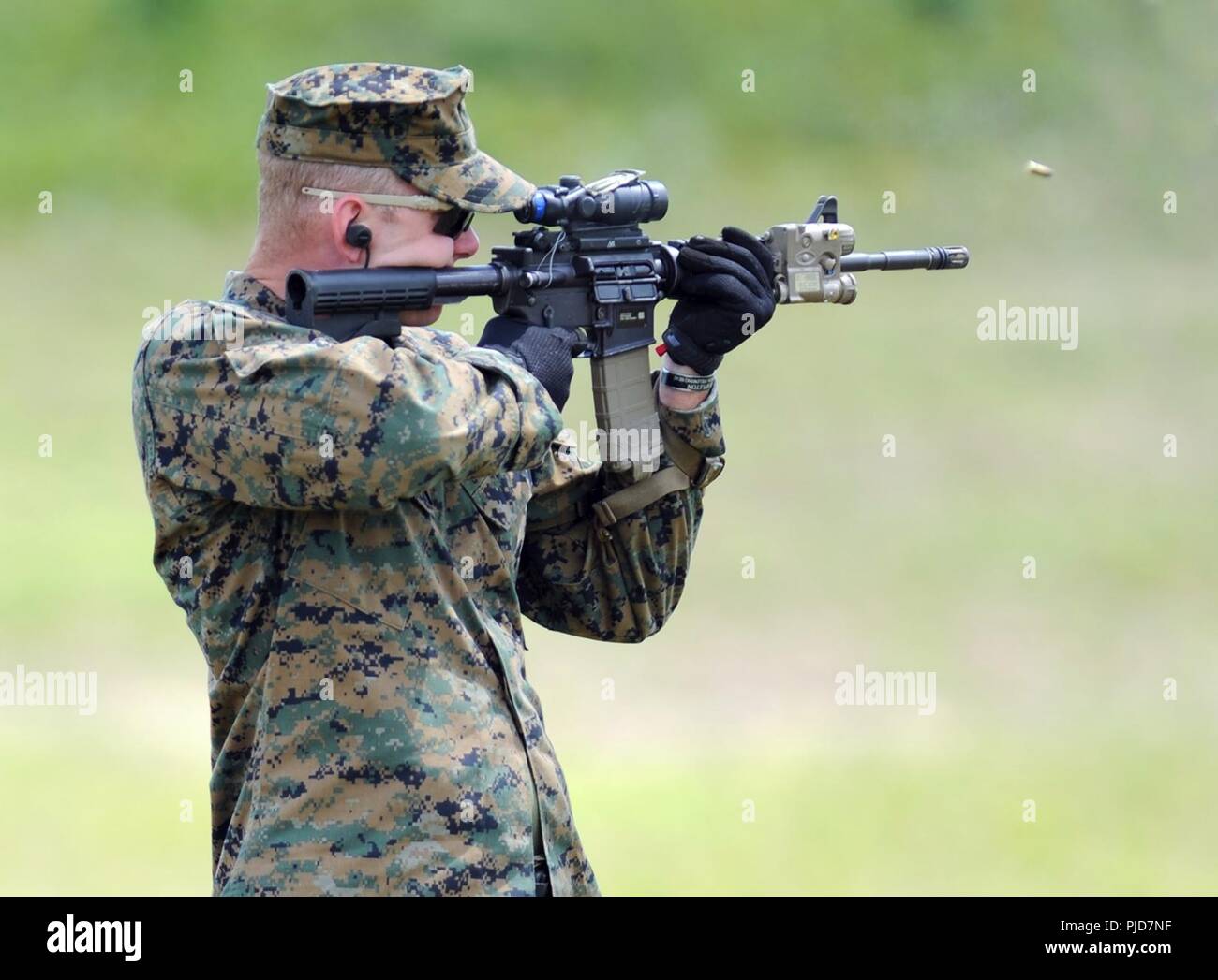 Marines from Company E, 4th Reconnaissance Battaltion, 4th Marine