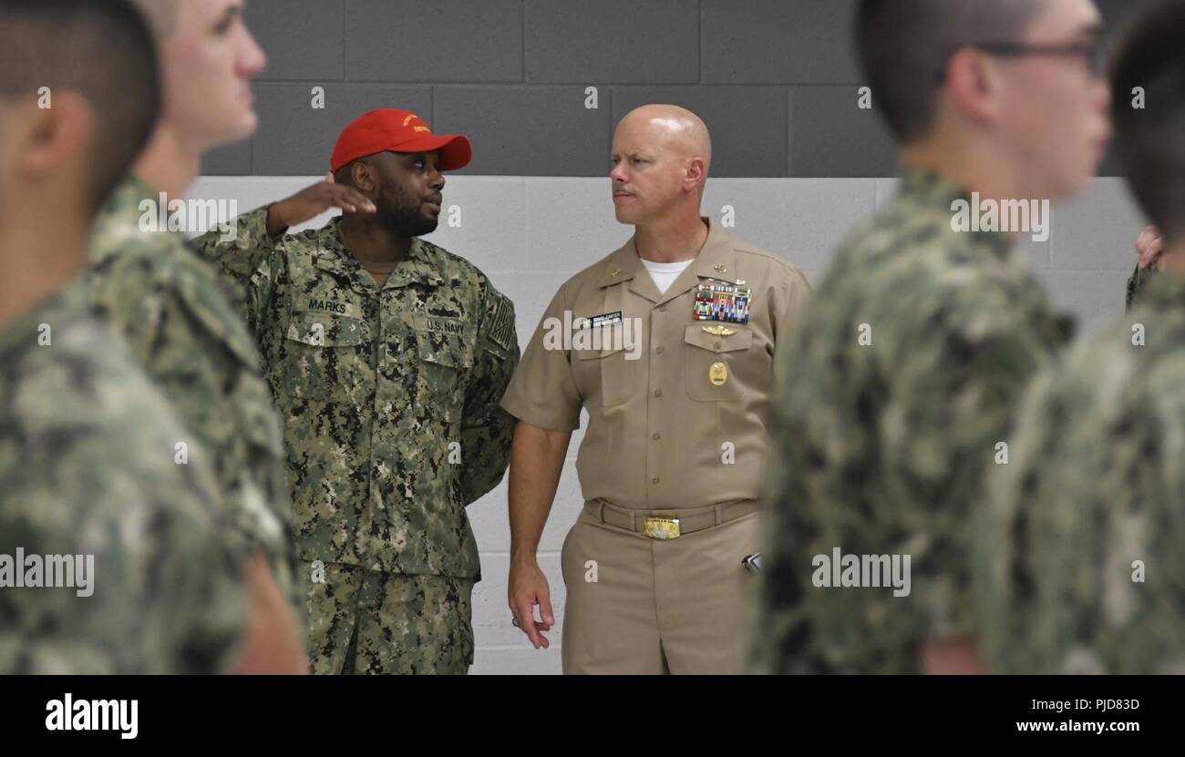 Naval recruit training command great lakes hi-res stock photography and ...