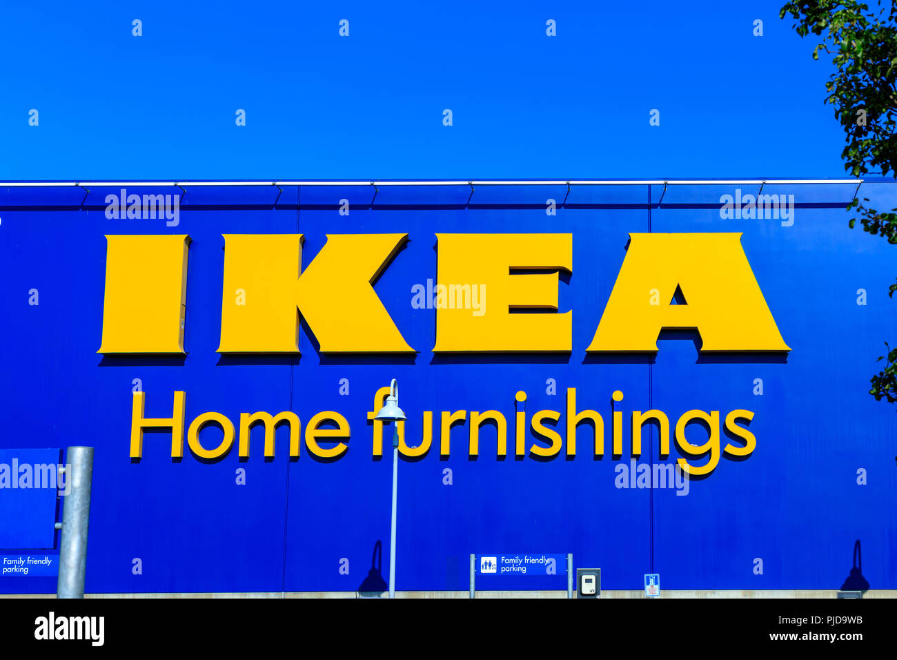 Portland, Oregon Aug 29, 2018 IKEA Home Furnishings Store. Located