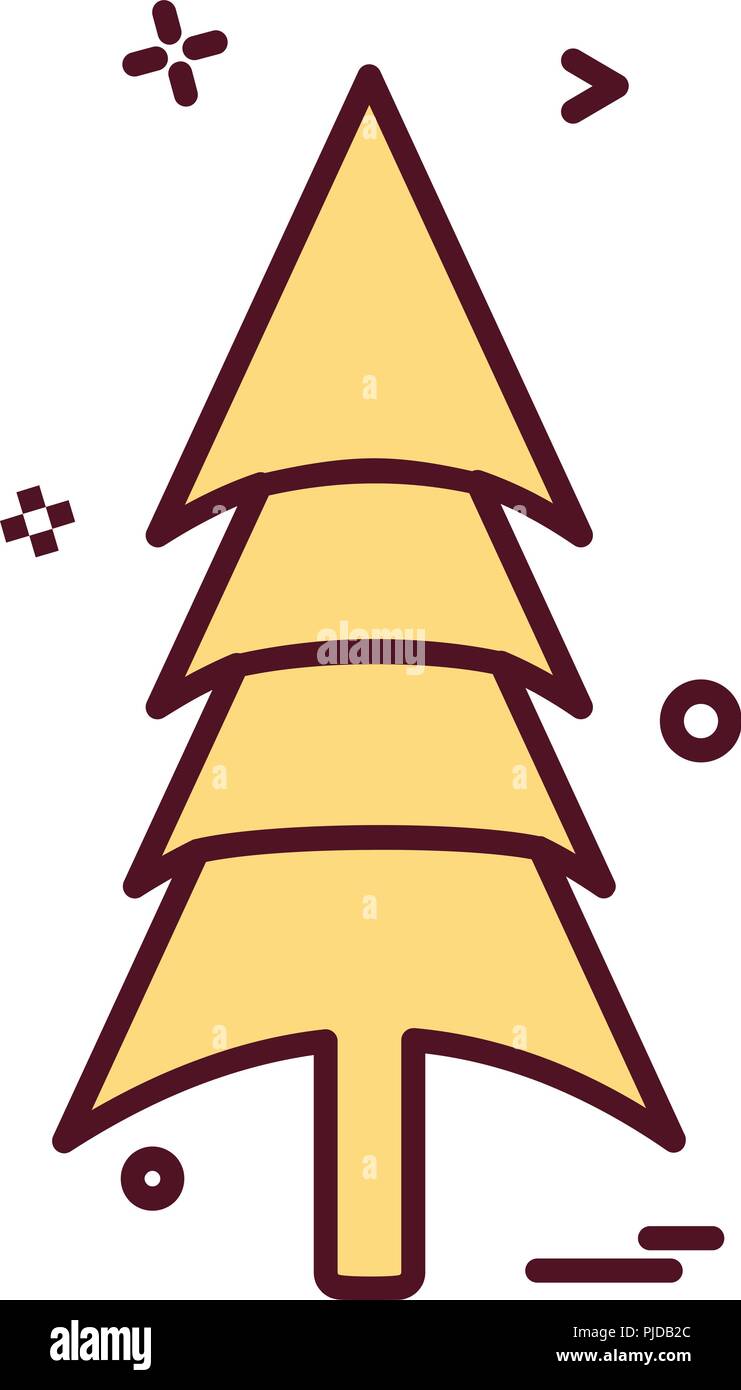 Tree icon design vector Stock Vector Image & Art - Alamy