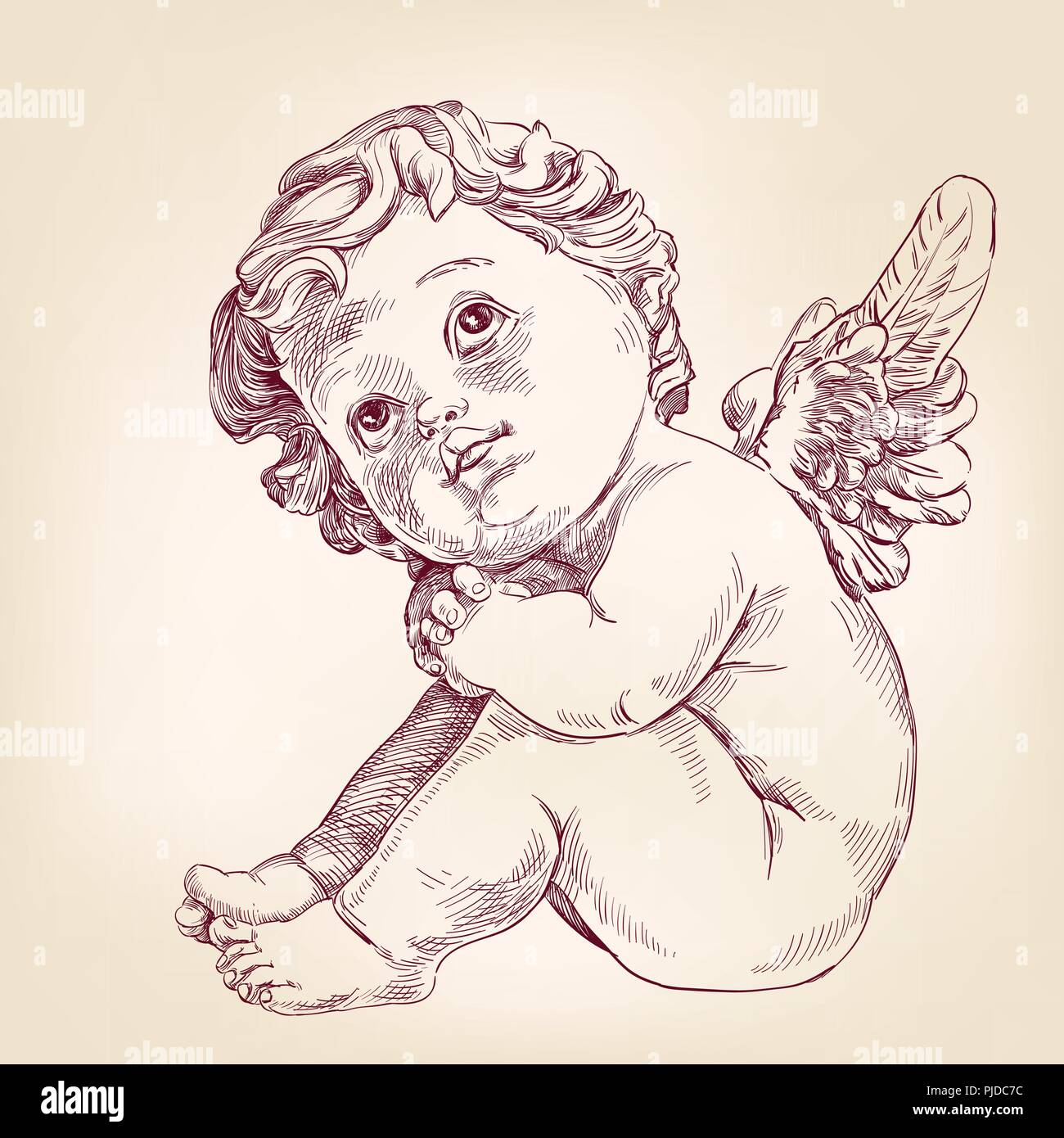 Angel Drawing Images - Free Download on Freepik