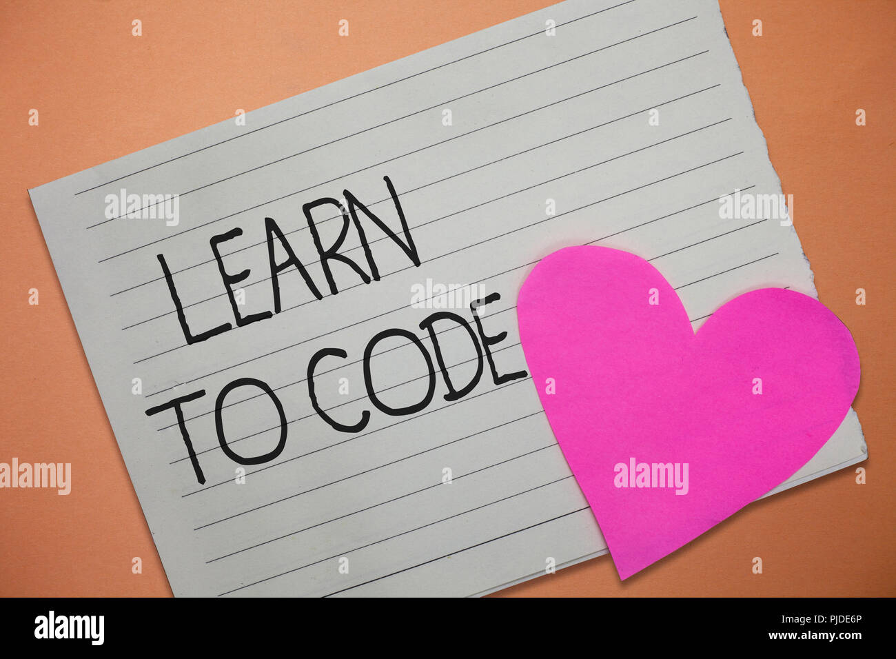 Word writing text Learn To Code. Business concept for Learn to write ...