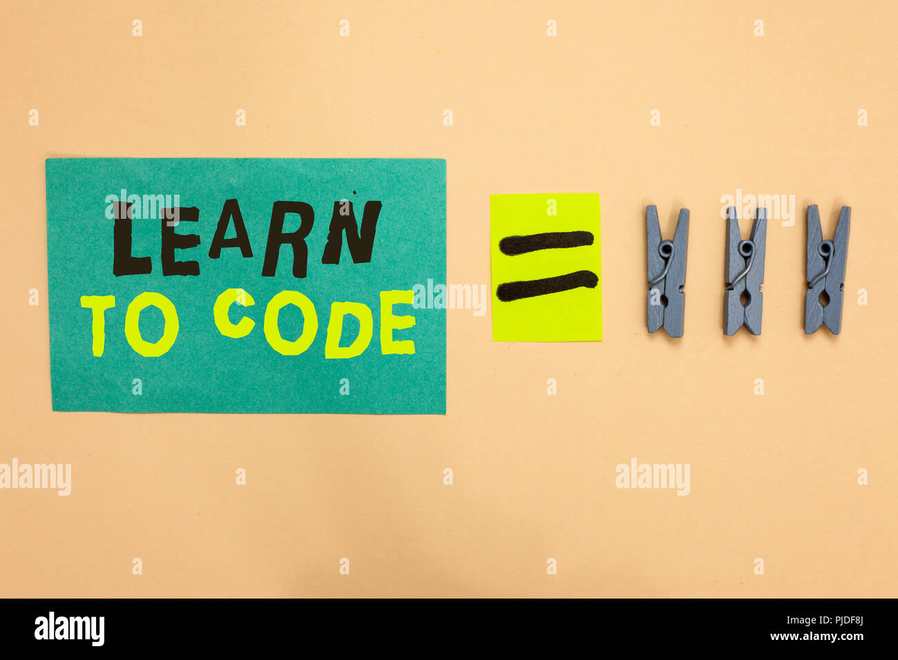 handwriting text learn to code concept meaning learn to write computer coder