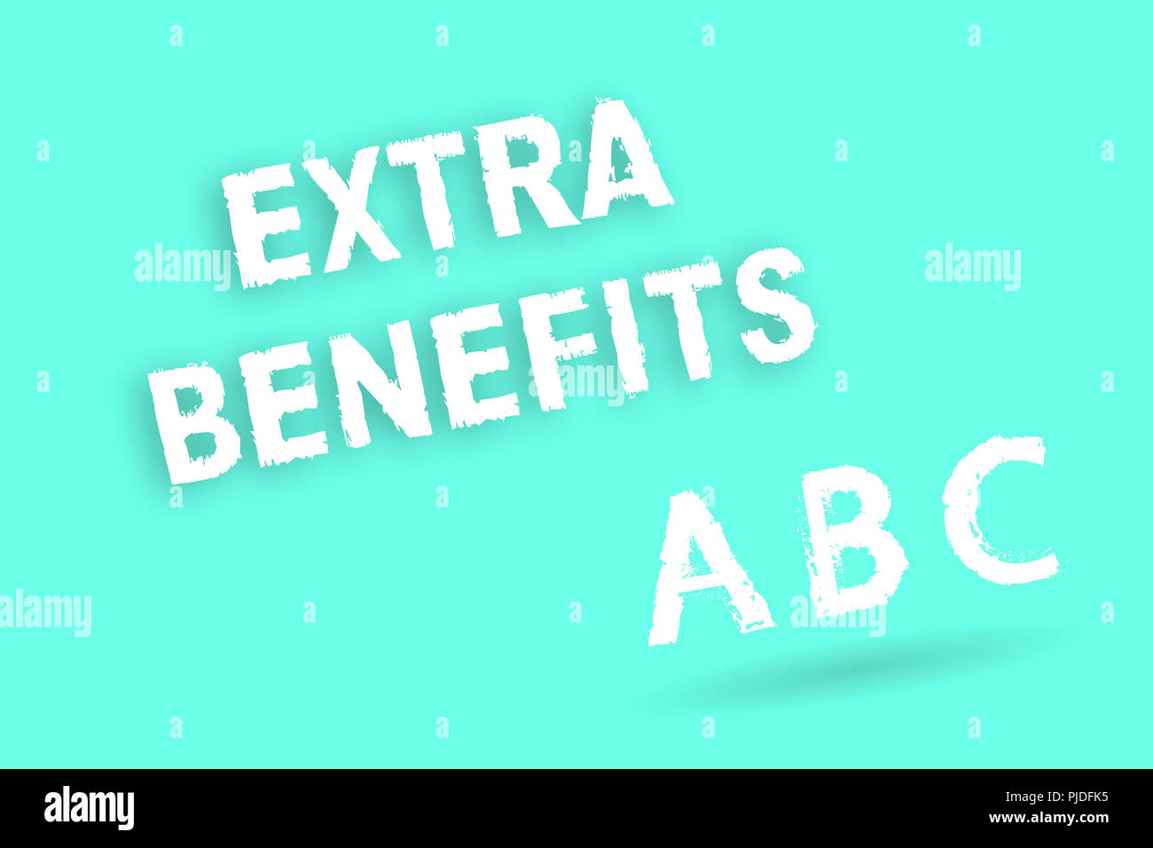 Text sign showing Extra Benefits. Conceptual photo Additional ...
