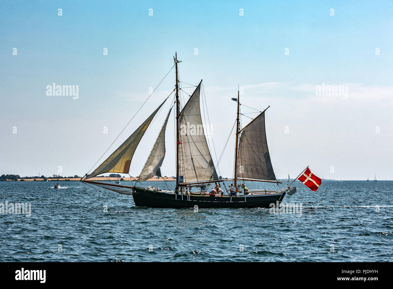 Faaborg sailing ship Stock Photo