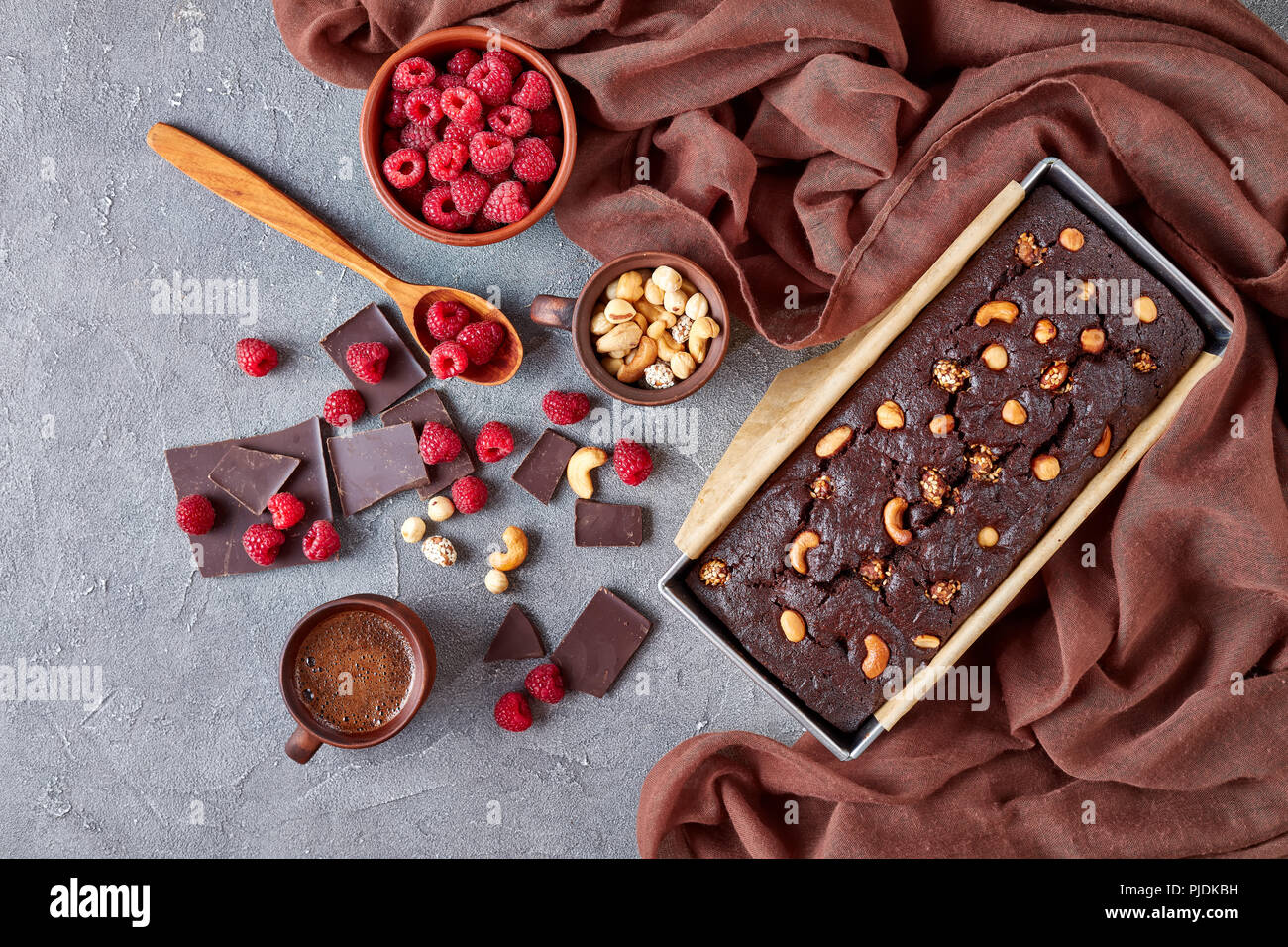 delicious chocolate pound cake from gluten free buckwheat flour with