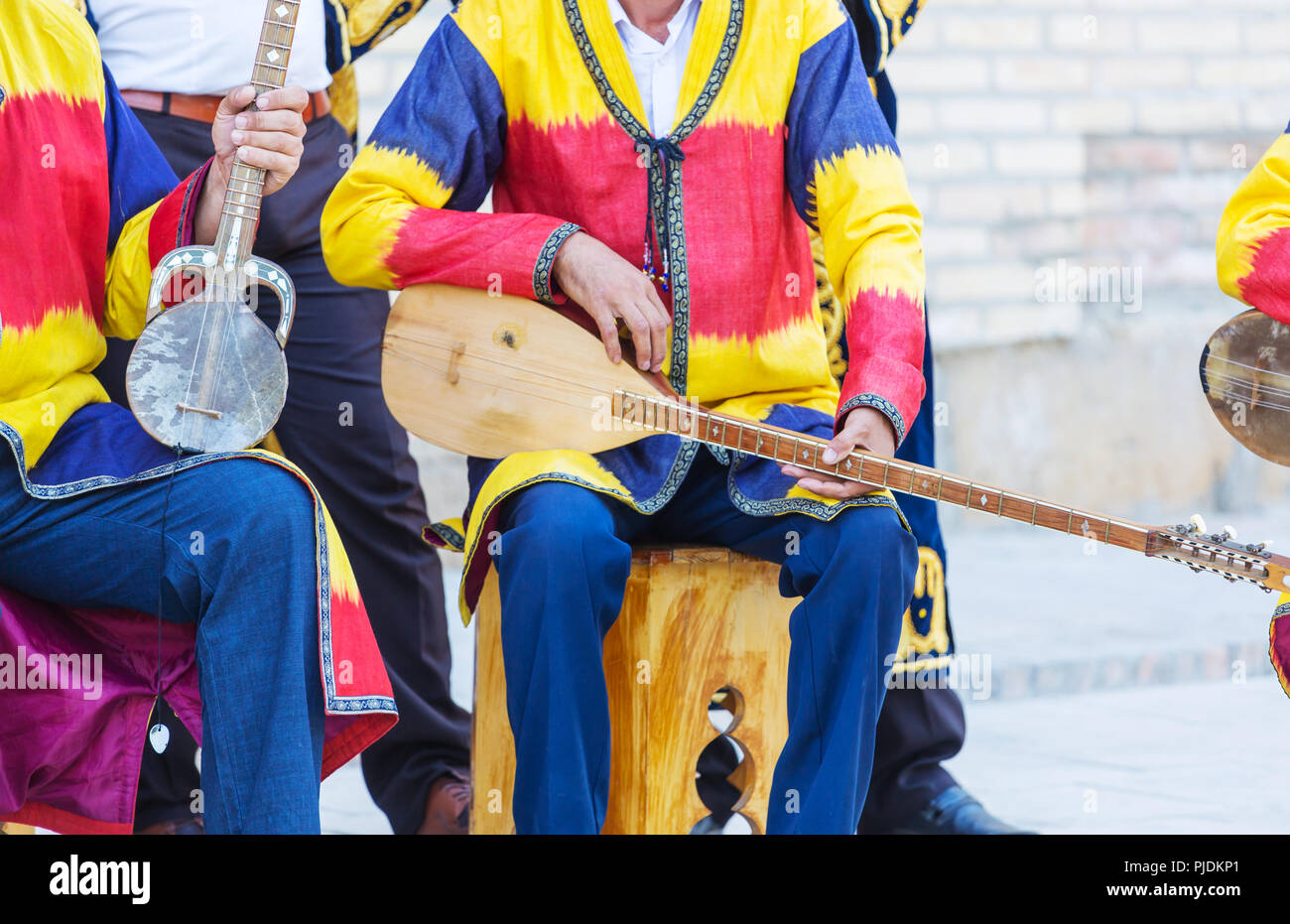 Folk Uzbek percussion musical instrument Doyra Stock Photo Alamy