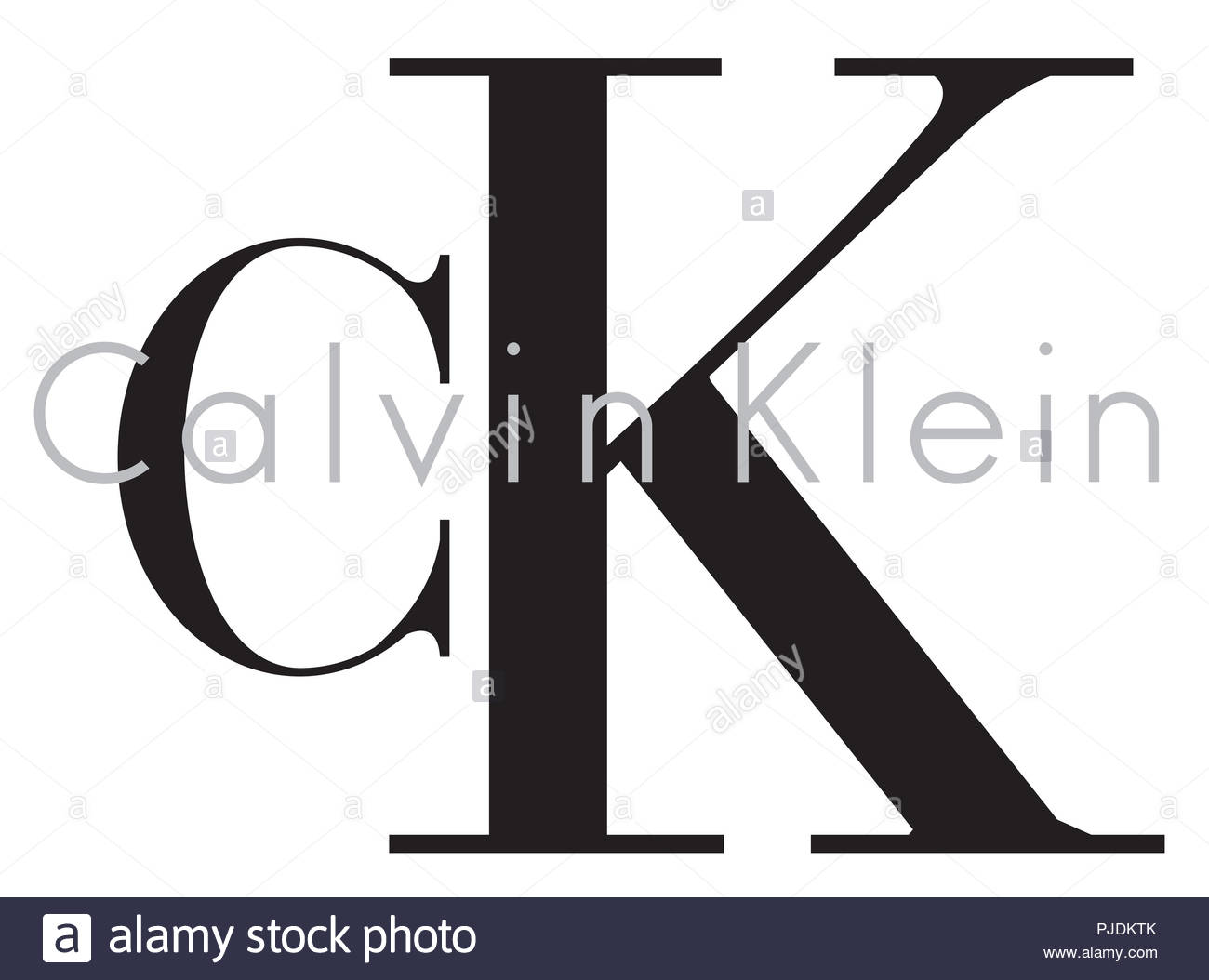 Calvin Klein Logo Stock Photos & Calvin Klein Logo Stock Images - Alamy