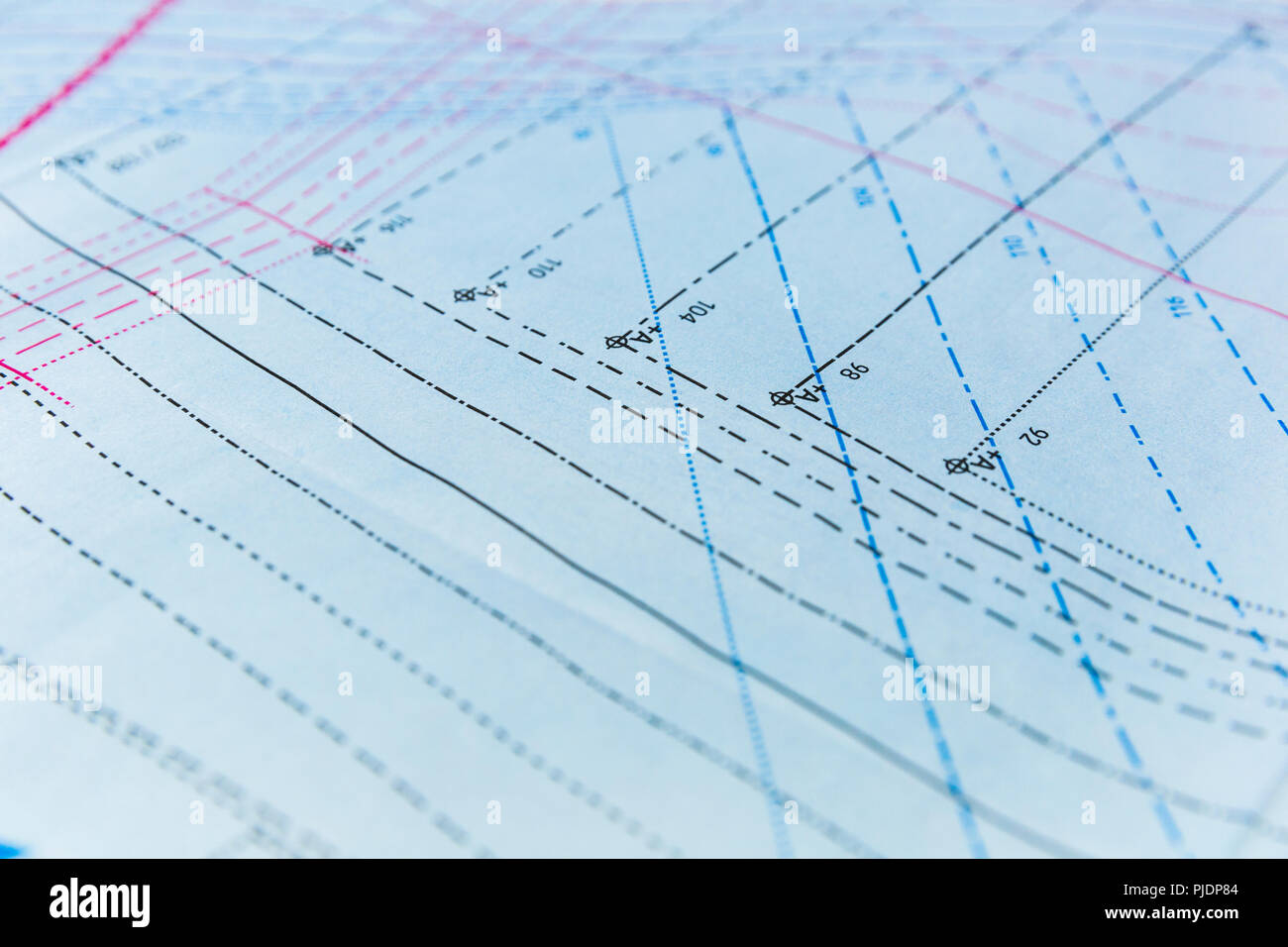 Blueprint grid hi-res stock photography and images - Alamy