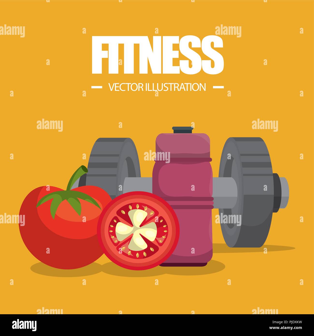 healthy food and fitness icons Stock Vector Image & Art - Alamy