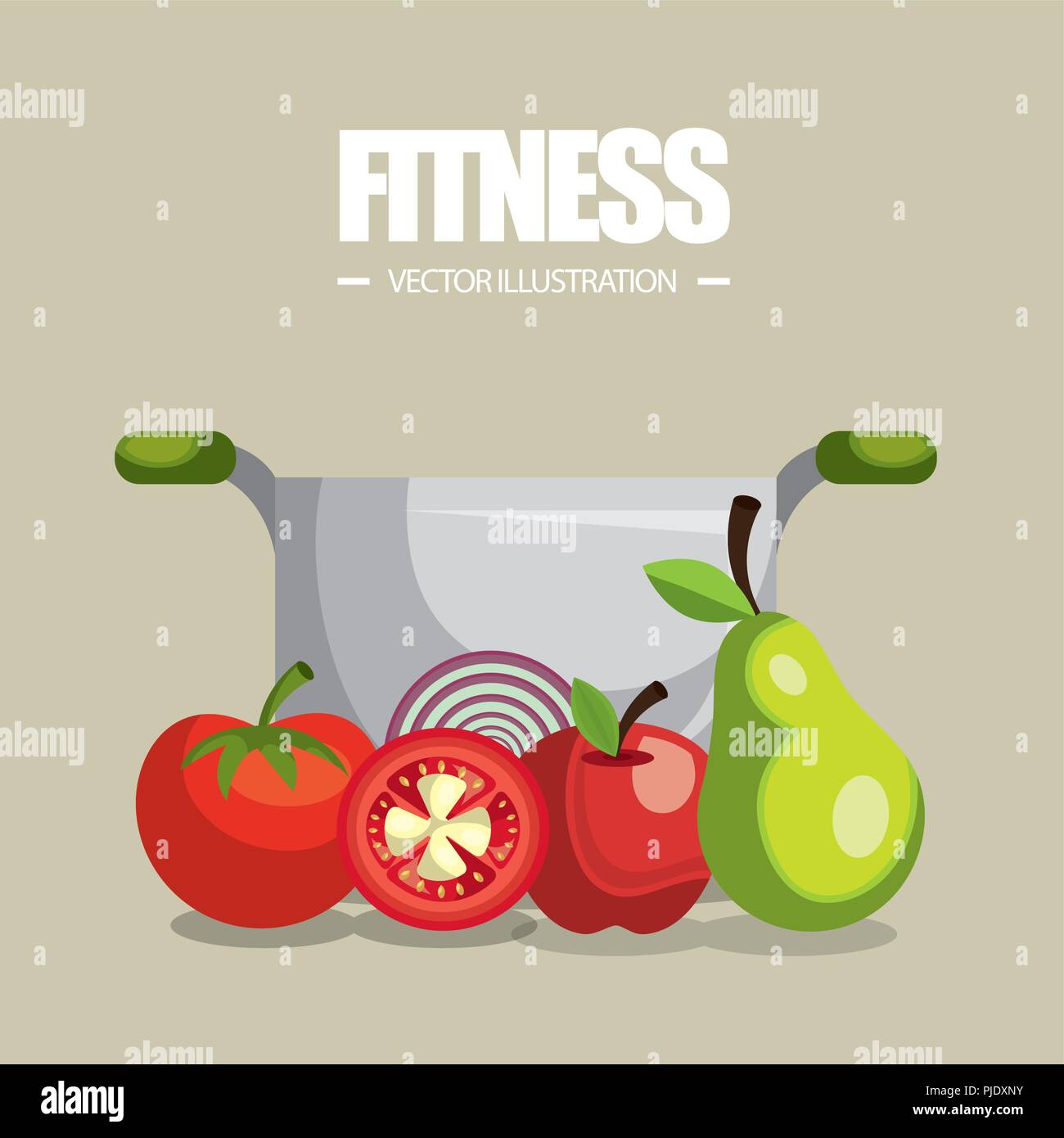 vegan diet healthy lifestyle Stock Vector Image & Art - Alamy