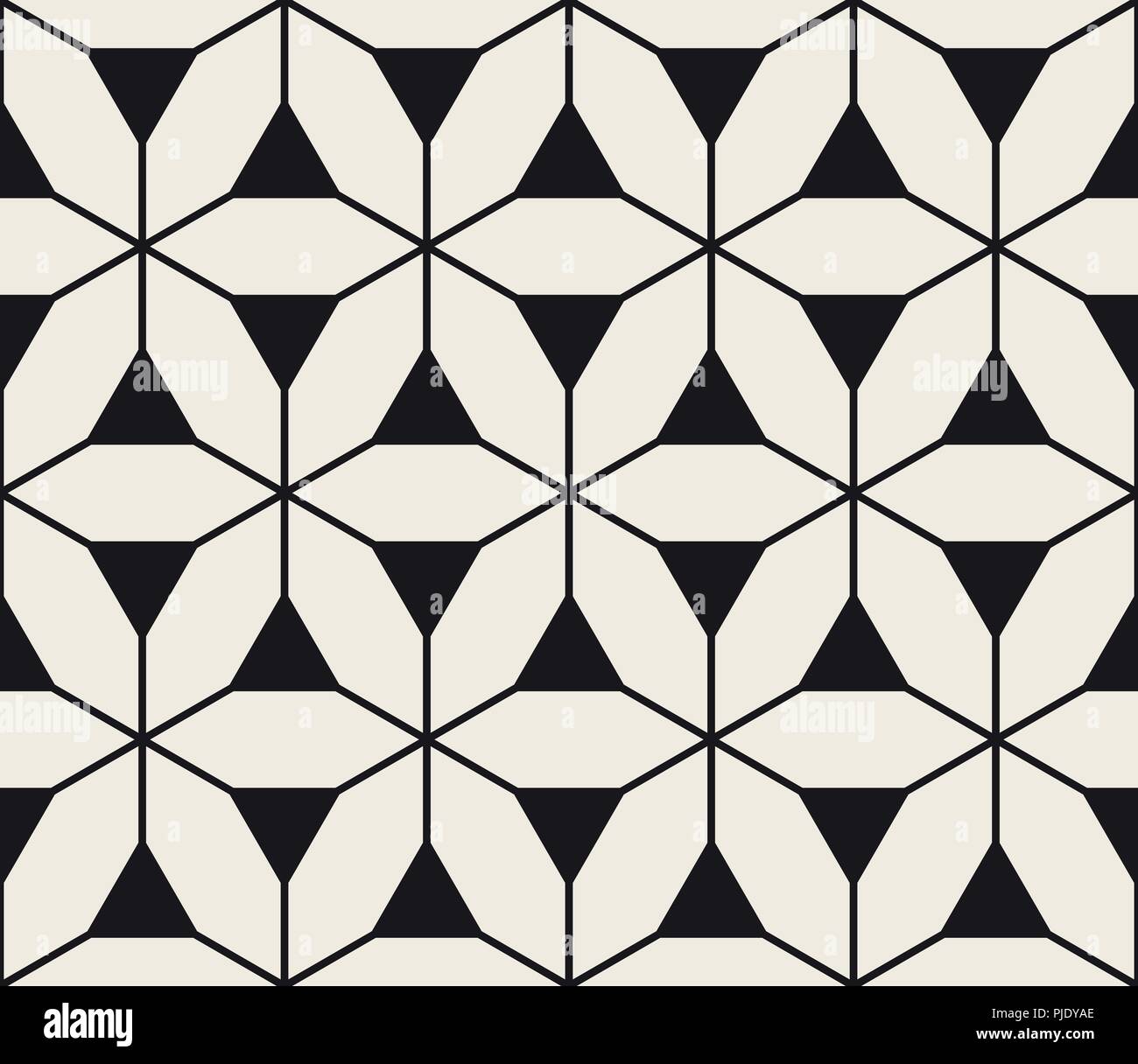 Vector seamless pattern. Modern stylish abstract texture. Repeating ...