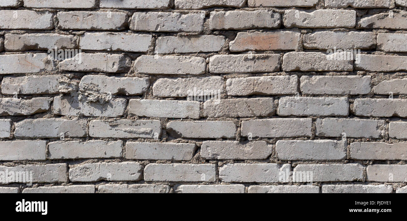Background texture of a old white brick wall Stock Photo - Alamy