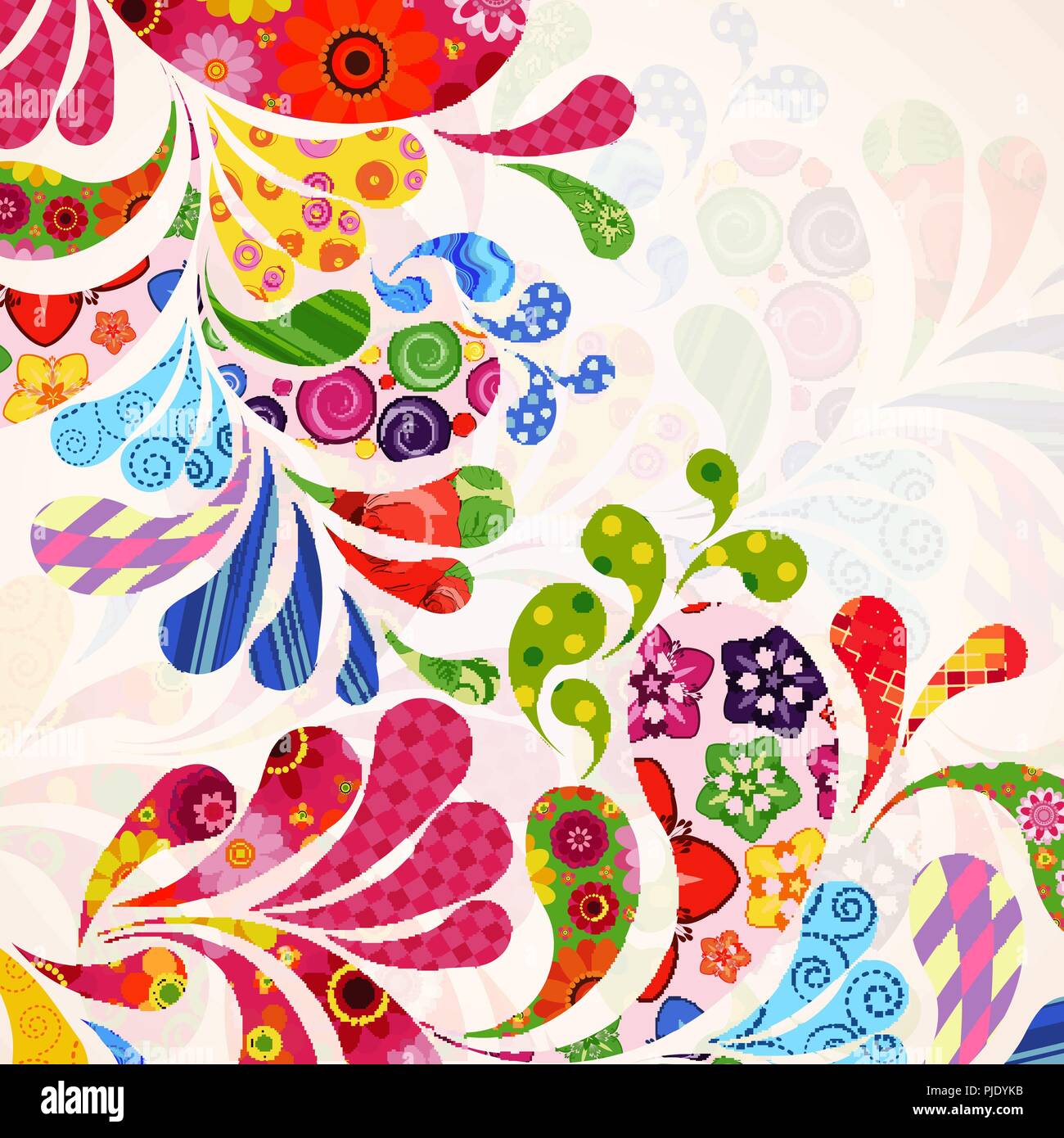 Ornamental floral hi-res stock photography and images - Alamy