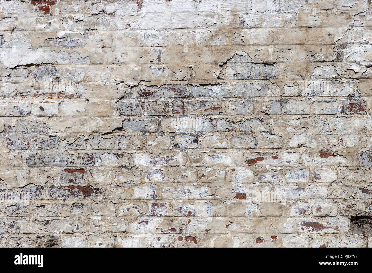 Background texture of a old white brick wall Stock Photo - Alamy