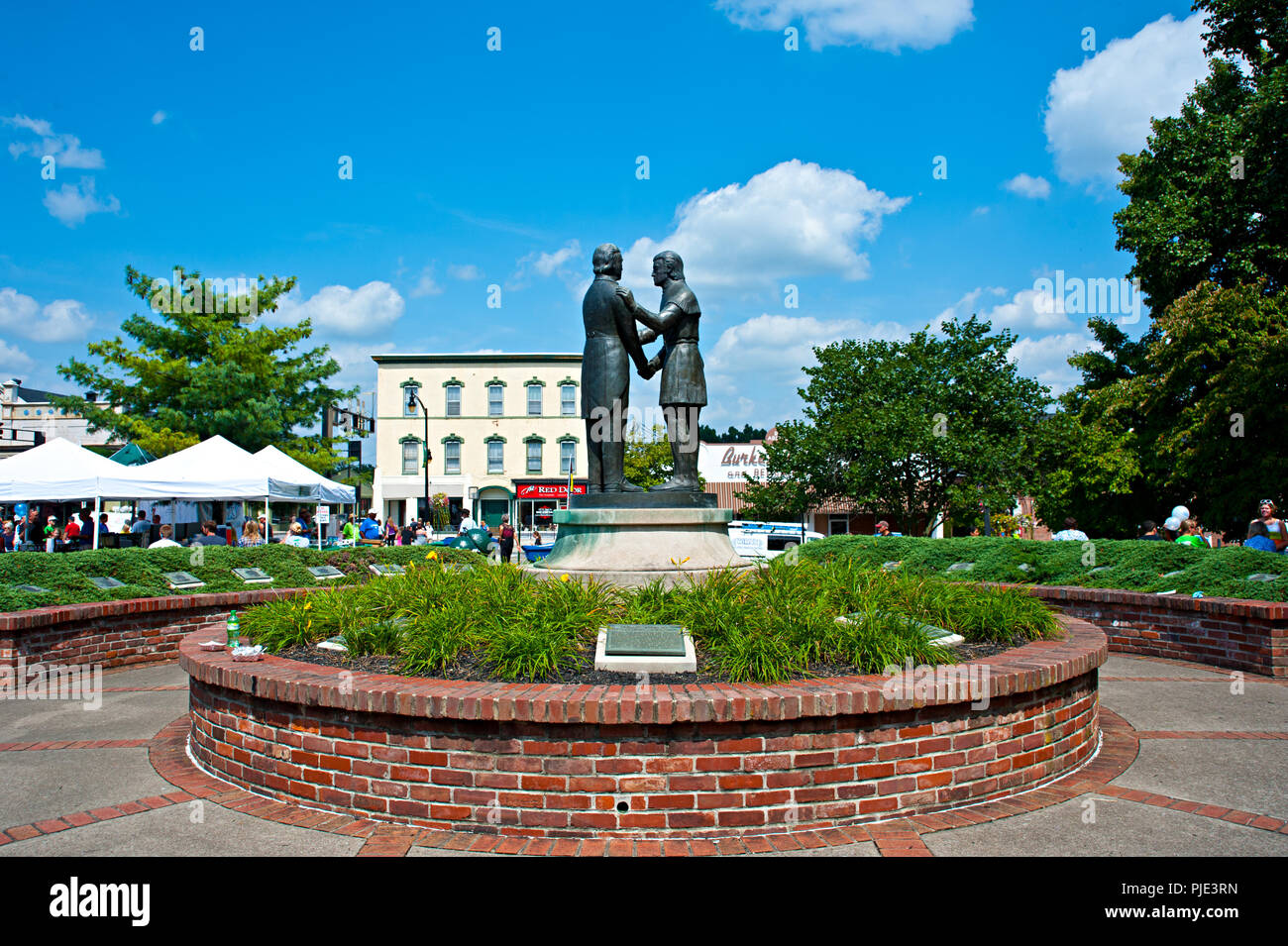 Constitution Square in Danville Kentucky Stock Photo Alamy